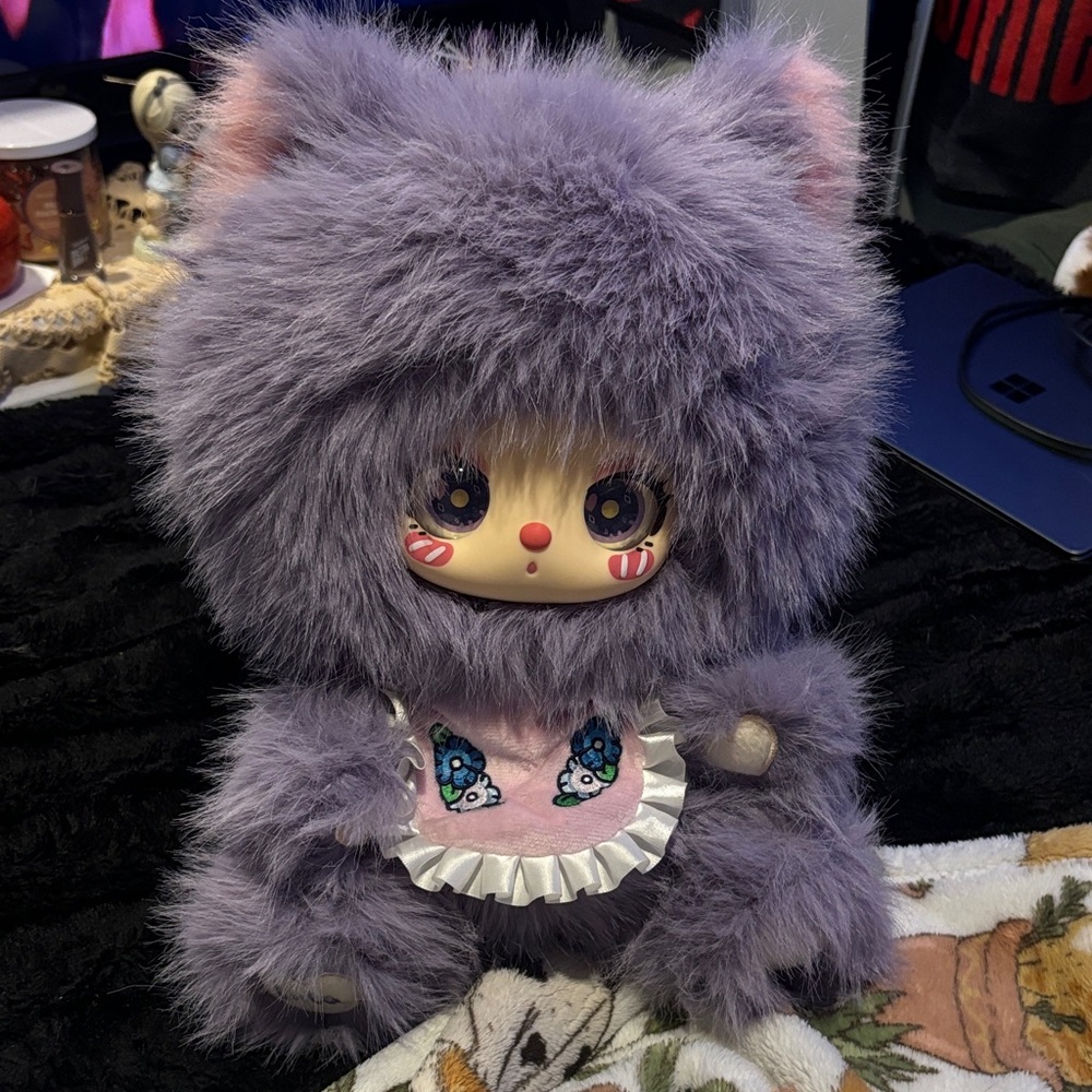 Adorable Purple Liila 600% V2 Tea Time With My Girl Plush Series